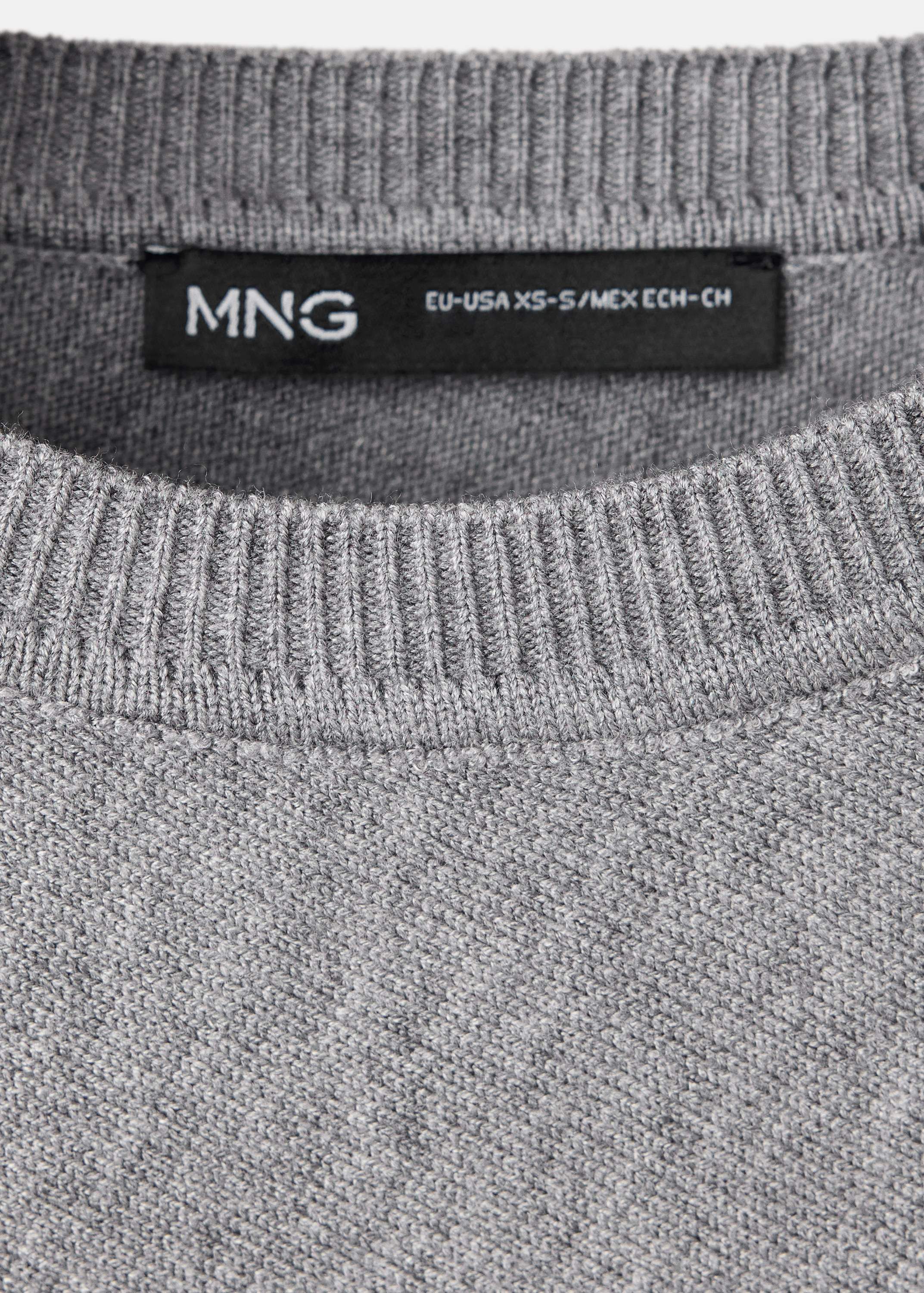 Asymmetric hem sweater