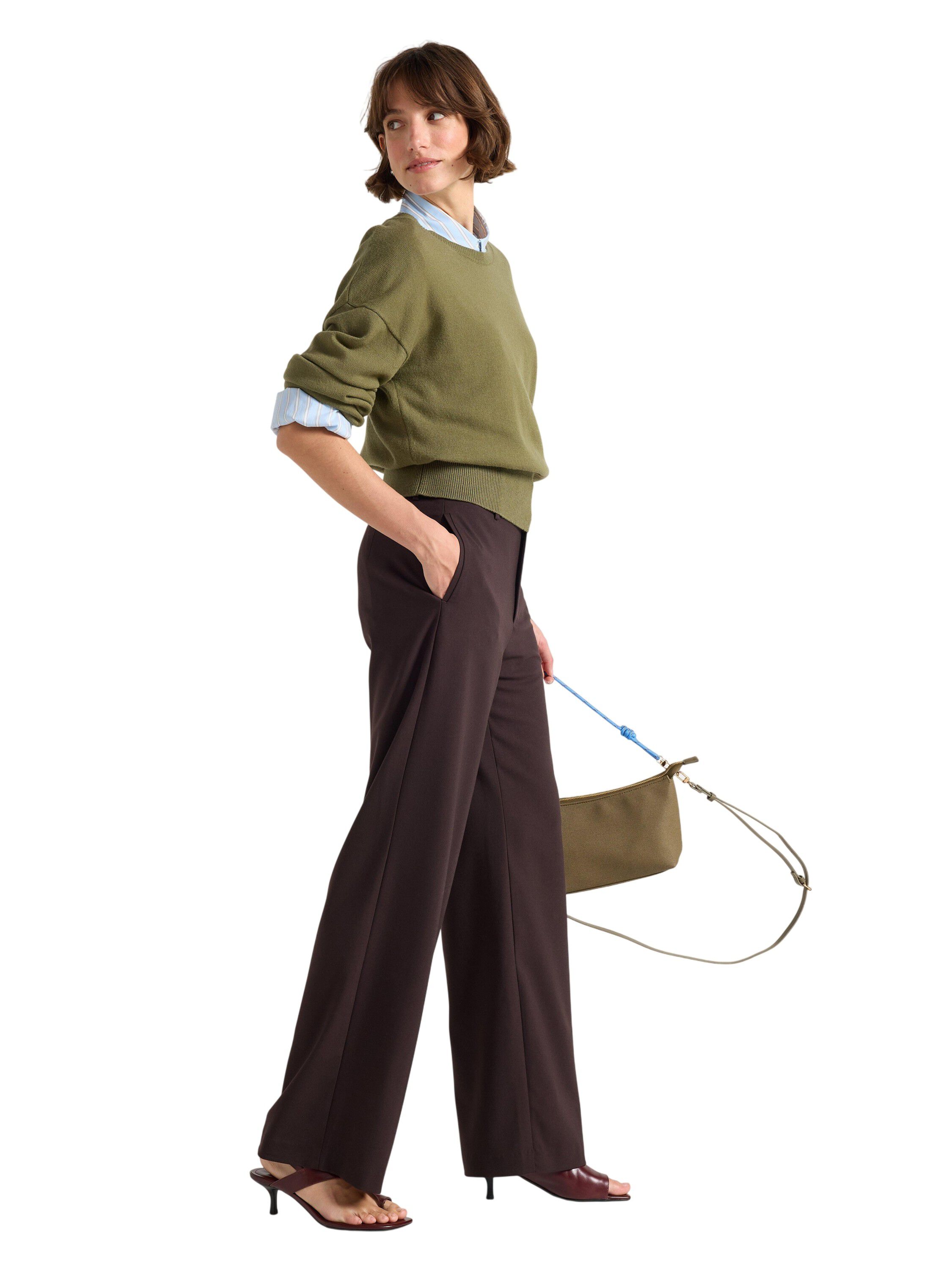 Stilig bukse i v&aring;r LYKKE-passform m