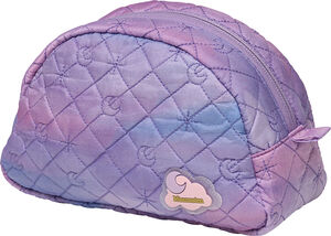 Makeup Bag Medium Moon and Stars Purple