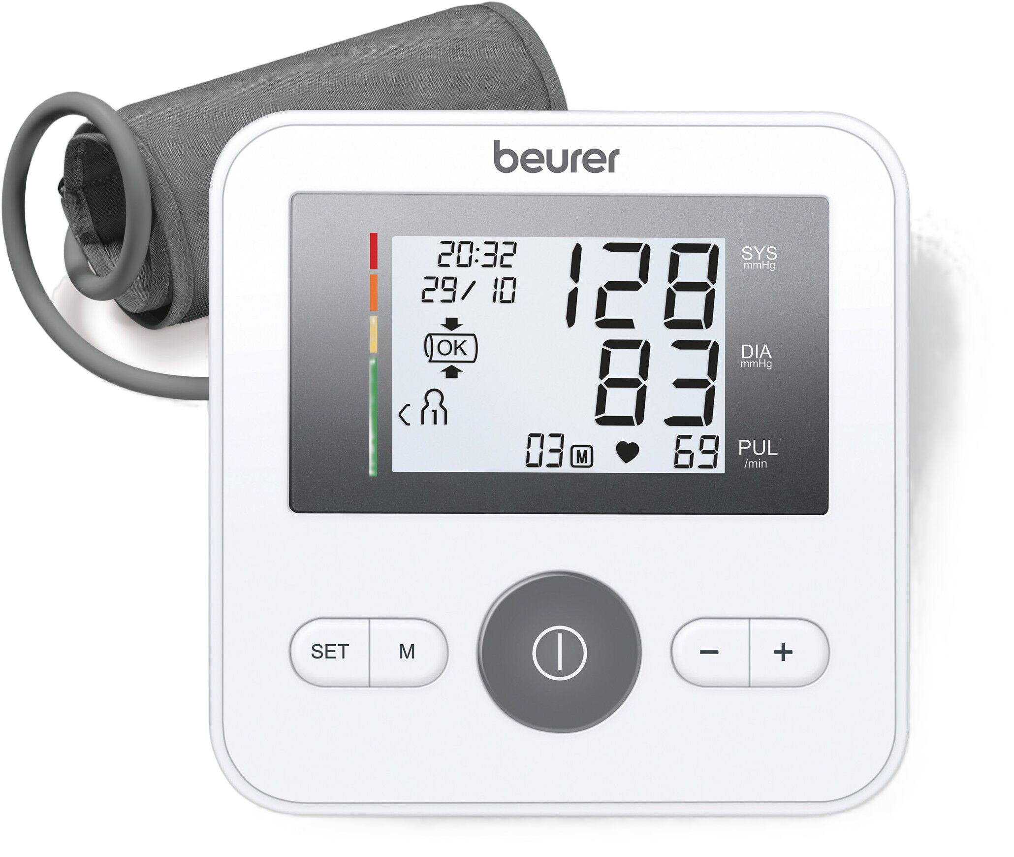 Beurer Blodtryksm&aring;ler BM 27P til overarm