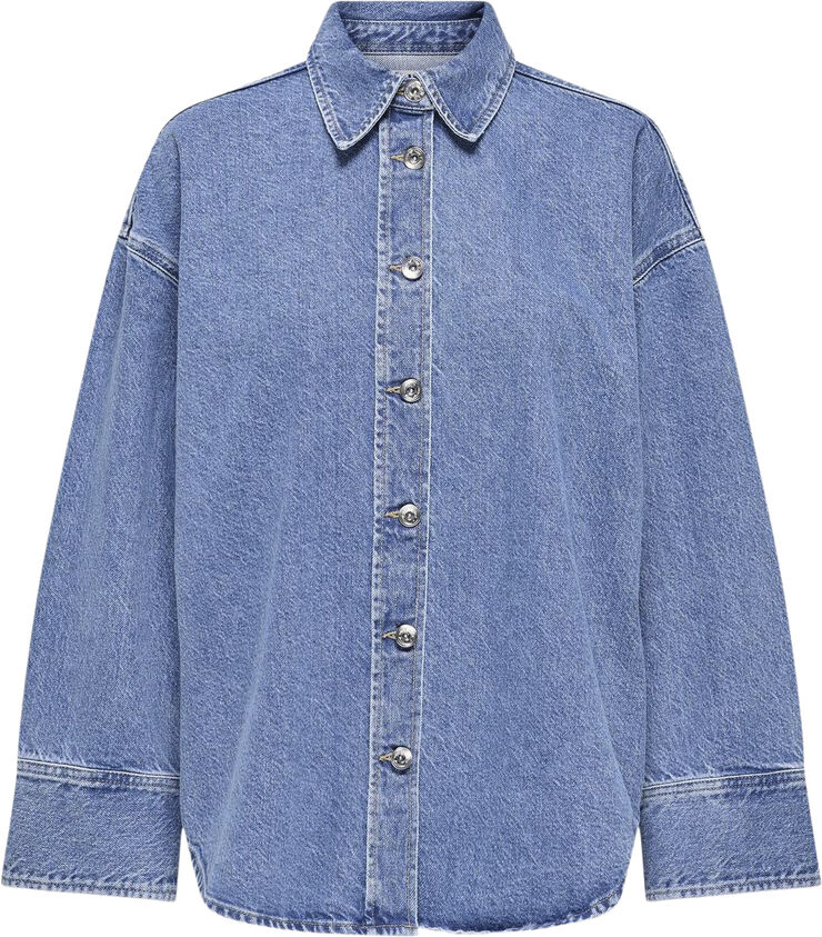 ONLSOPHIE L/S OVERSIZED JKT SIK DNM