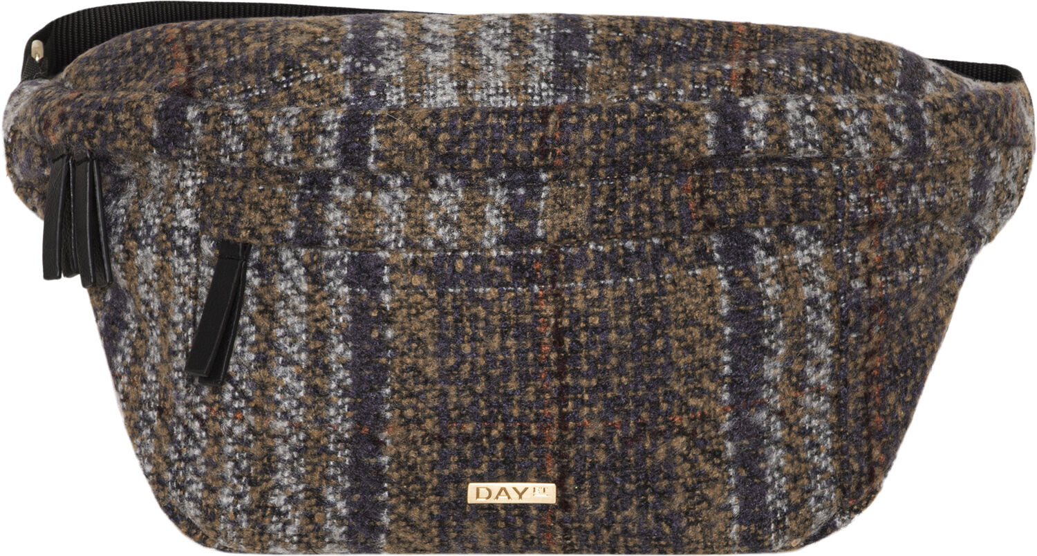 Day Woolen Check Bum L