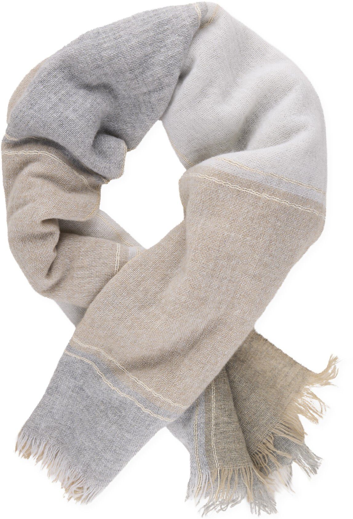 Scarf, 60 x 200 m Wool Cashmere Silk