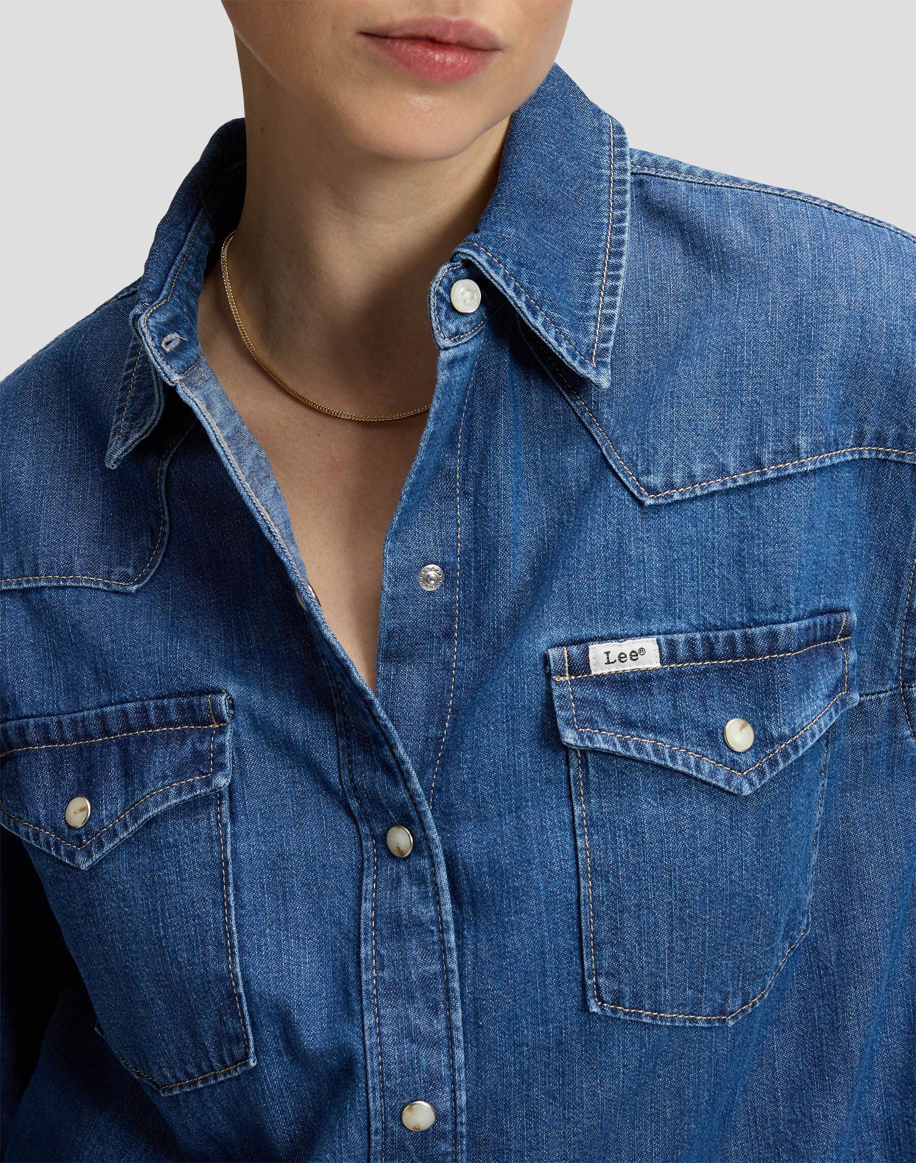 ESSENTIAL_WESTERN_SHIRT RIPE_BERRY