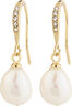 JASMIN pearl earrings gold-plated