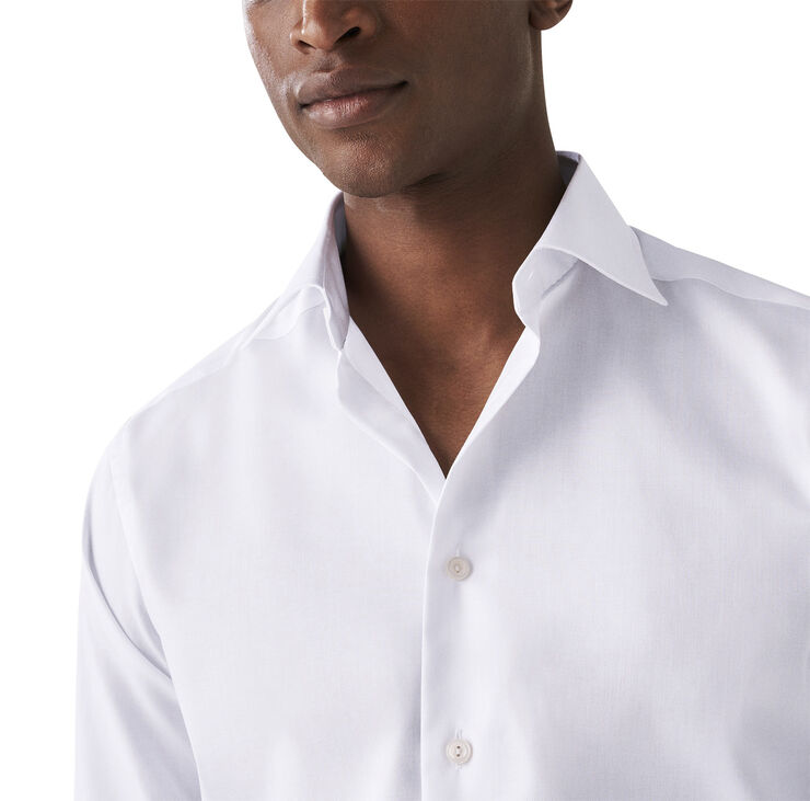 Super Slim Fit Light Blue Signature Twill Shirt