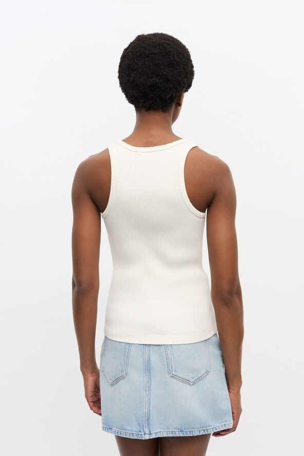 Heavy Rib Jersey Tank Top