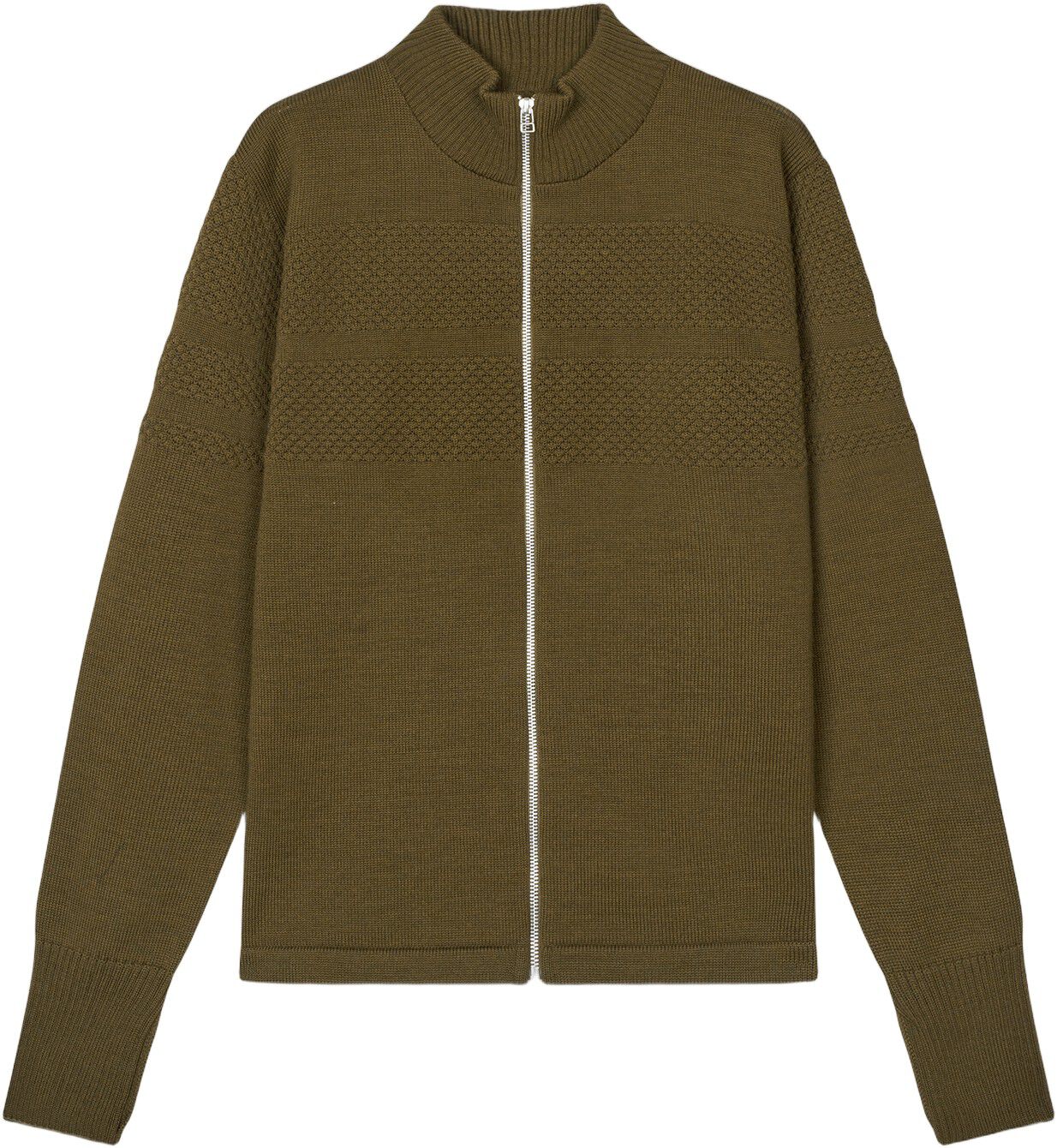 Wool Klemens Zip Knit FAV