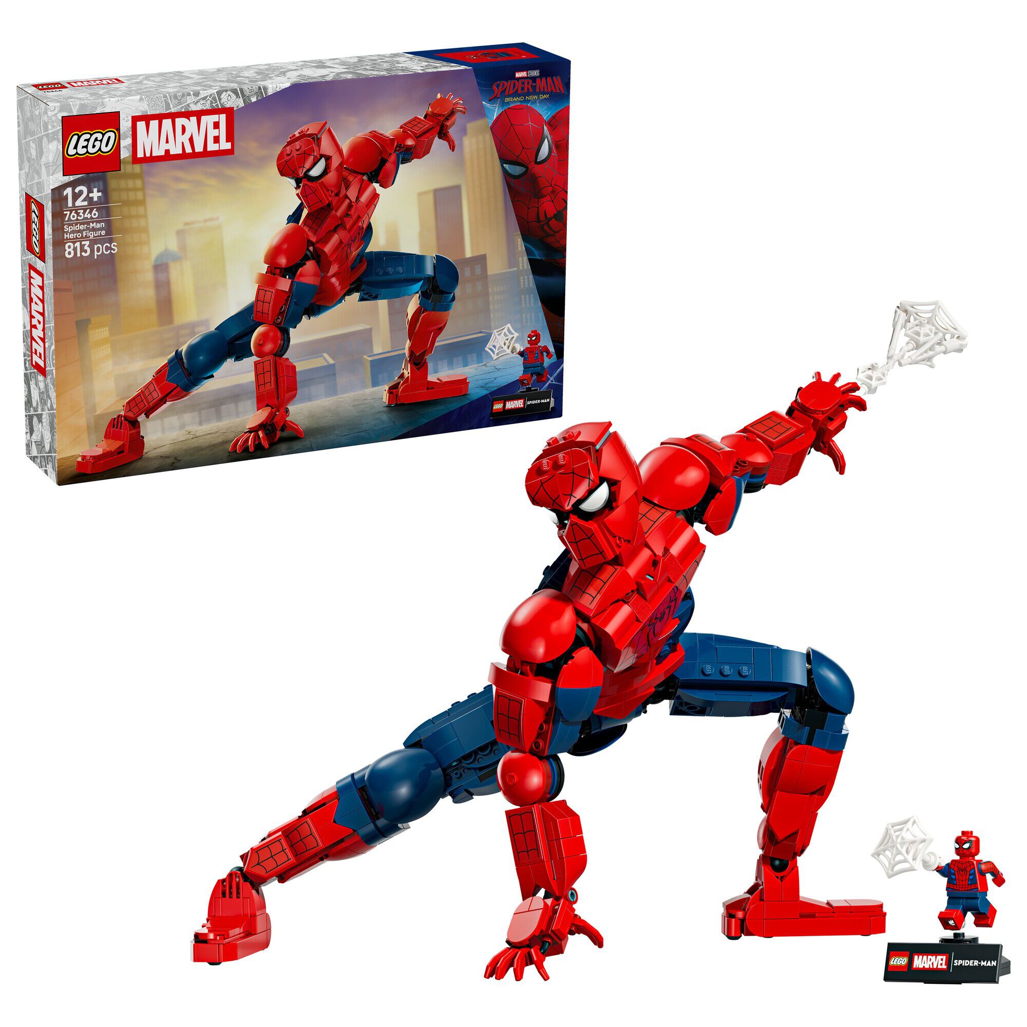 Spider-Man-heltefigur 76346