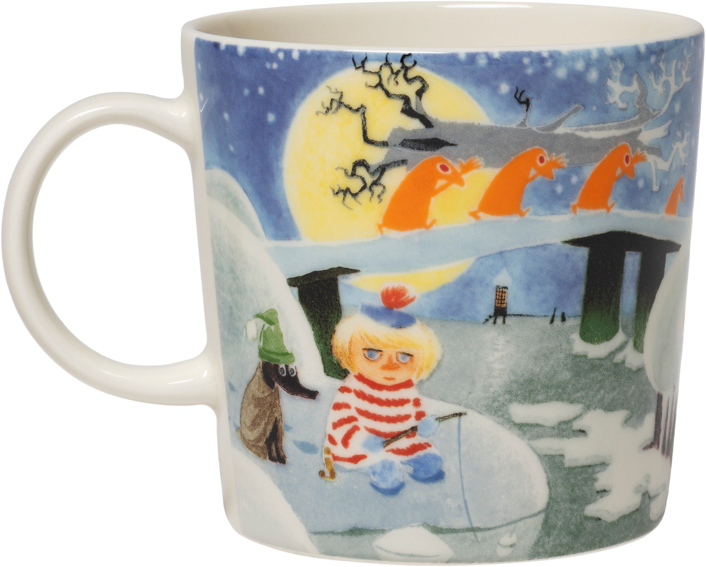 Moomin krus 0,3 l Vinternats gl&oslash;d