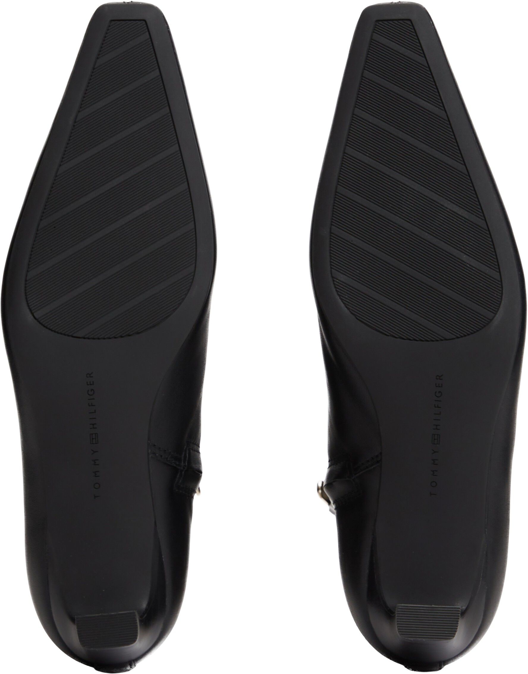 Kitten Heel Leather Ankle Boots