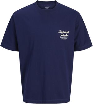 JORNORREBRO TYPO TEE SS CREW NECK N