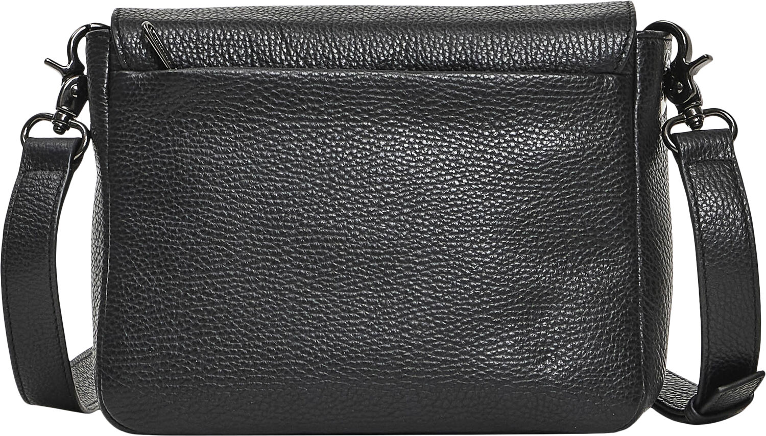 MELLOW LEATHER HUNTING BAG / NERO