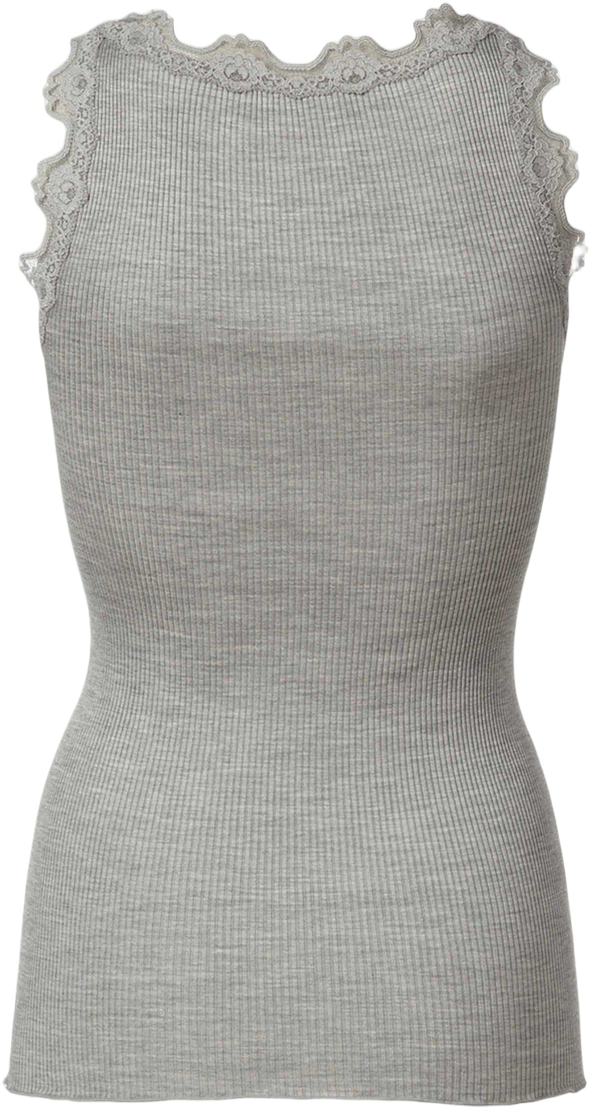 RWBabette Silk SL U-neck Lace Top