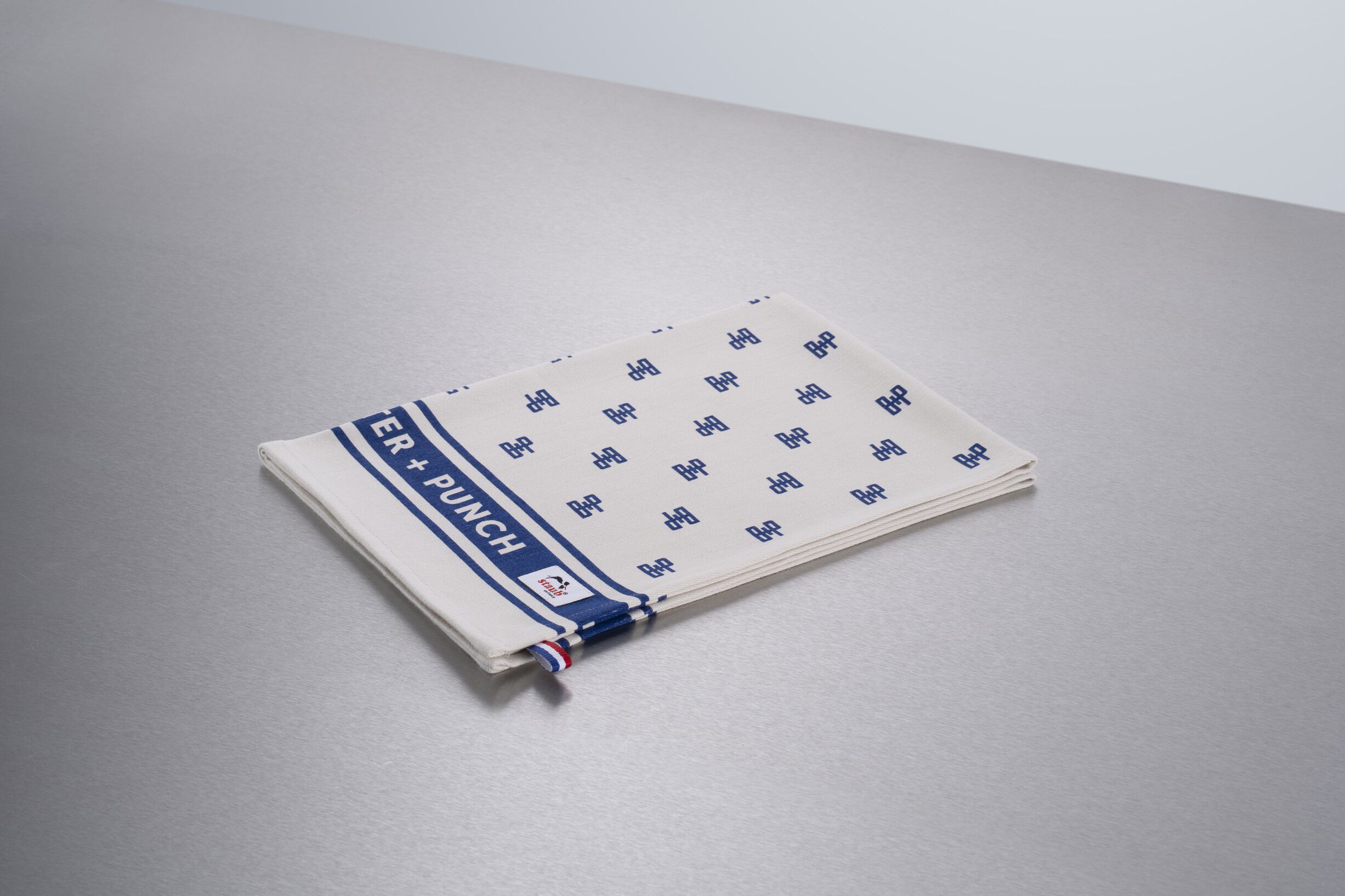 Viskestykke, M&oslash;rk-Bl&aring;