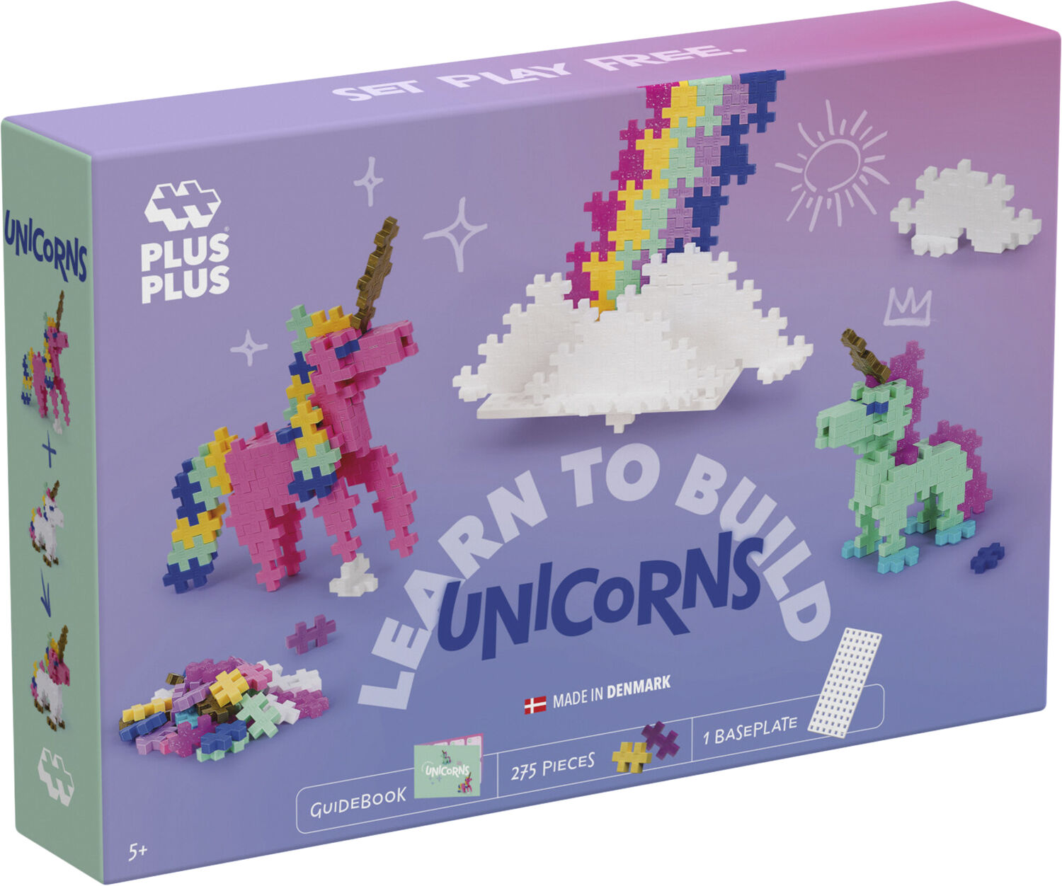 Plus-Plus Learn to Build Unicorns