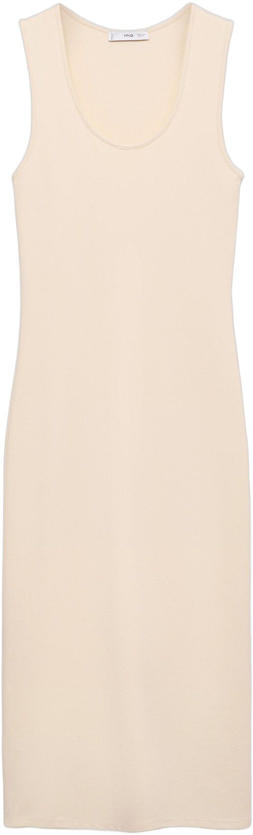 Fitted midi-dress