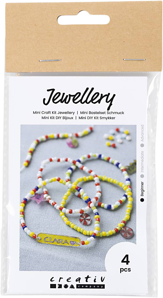 Mini DIY Kit Smykker, Armb&aring;nd krympeplast