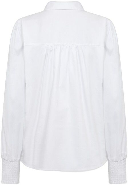 LR-ISLA SOLID 117 Skjorte Hvid