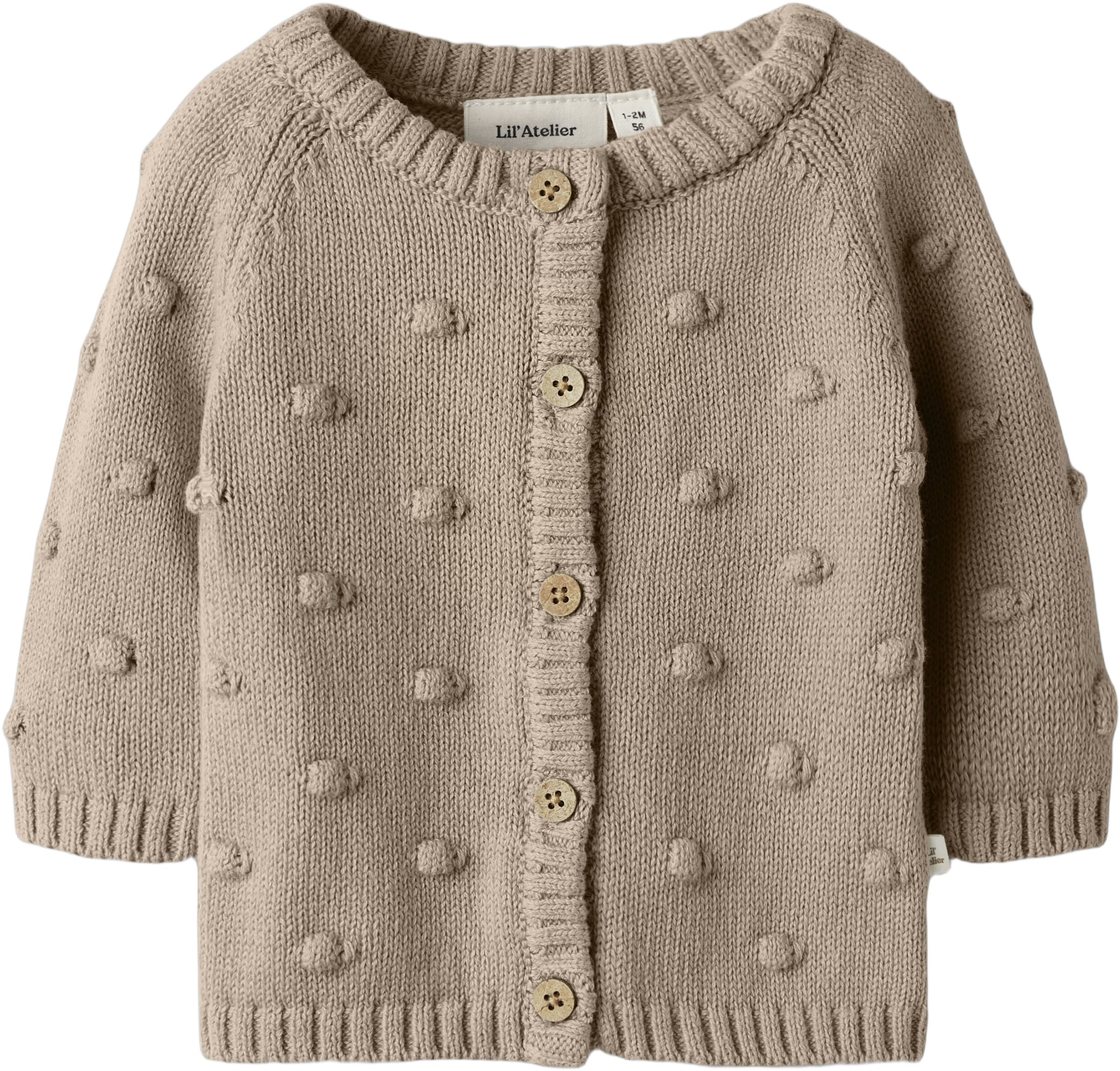 NBNGABLE LS KNIT CARD LIL