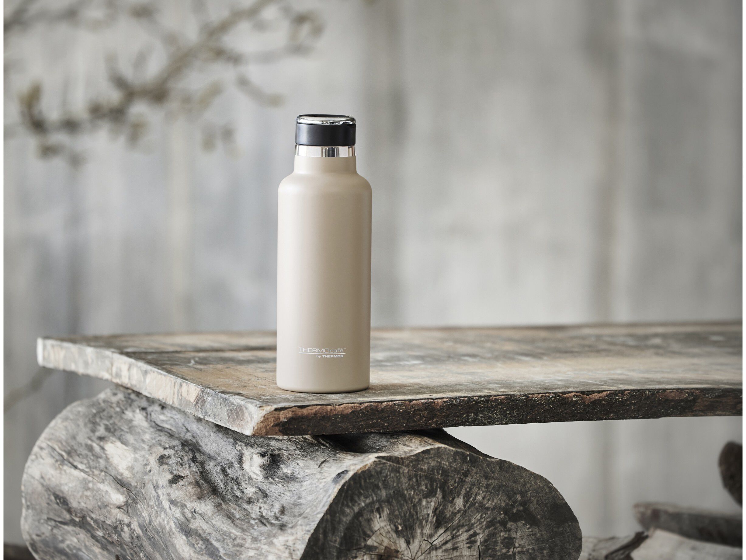 Termoflaske Hydration 600 ml Beige