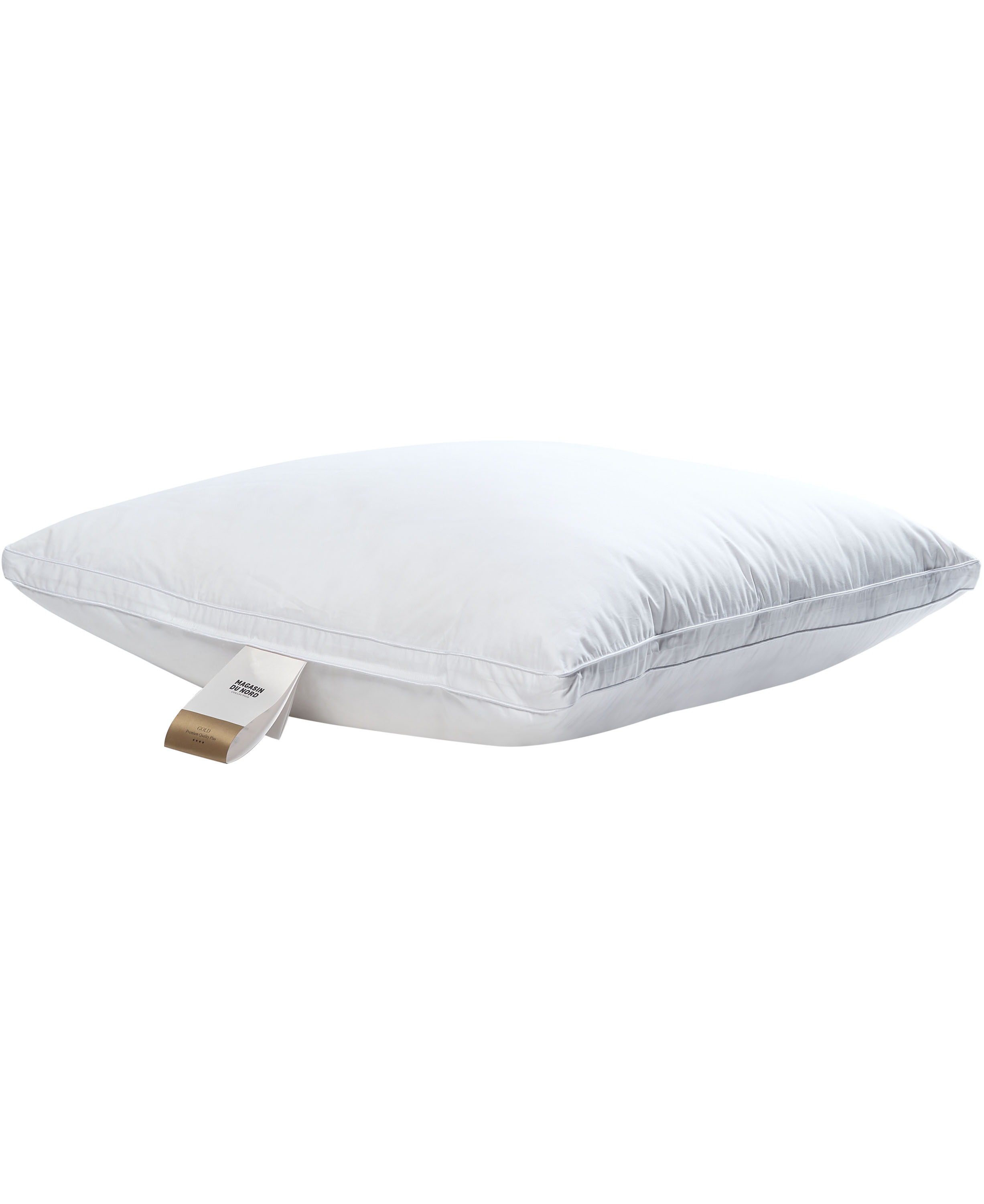 Guld 3-Lags pude H&oslash;j 60x63 cm.