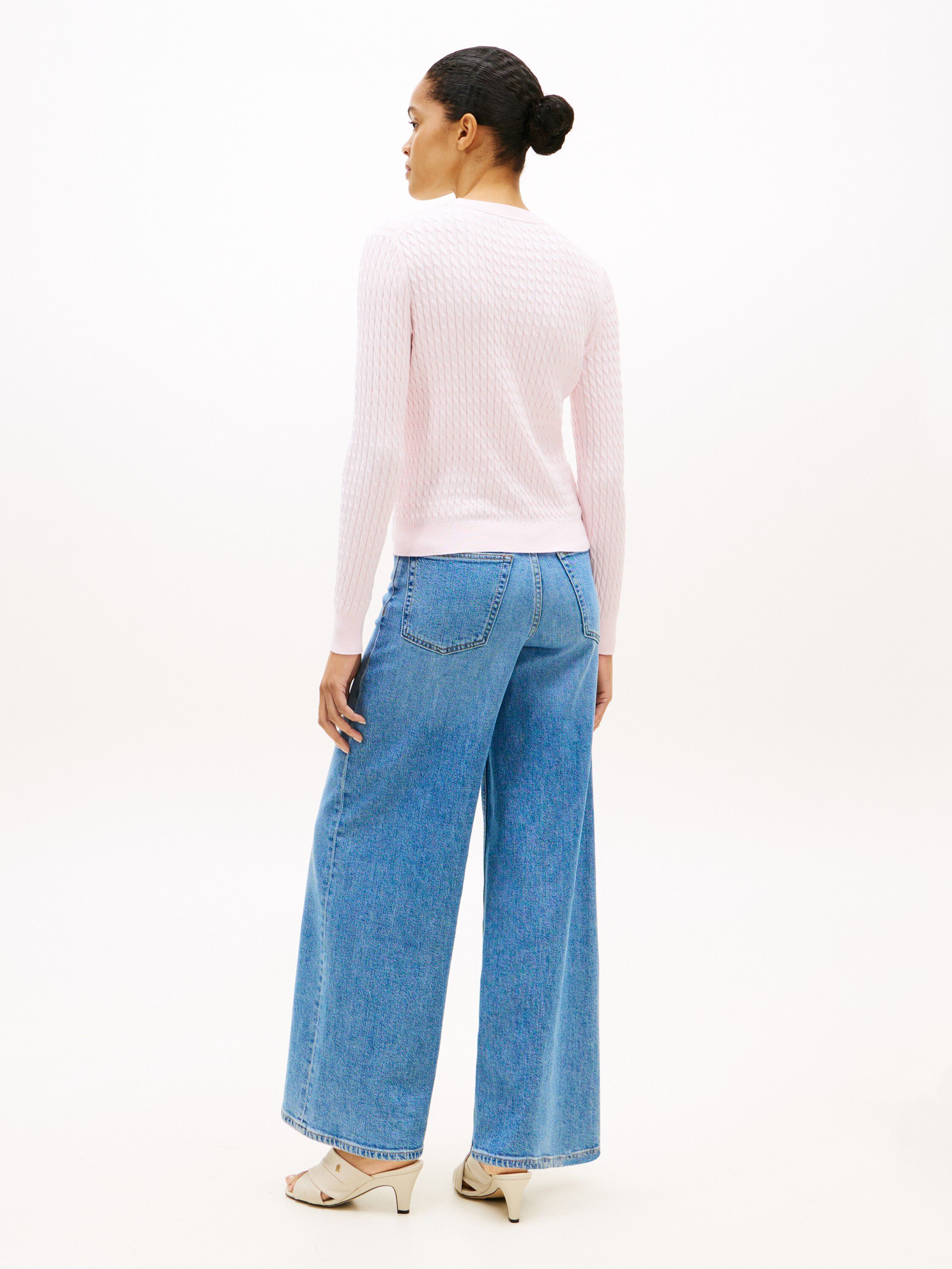 Cable Knit Crew Neck Jumper