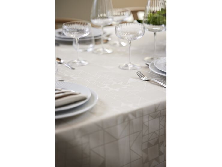 Dug 140x320 Star Damask Beige