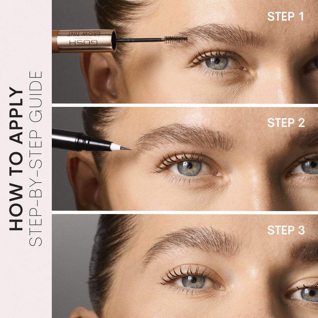 GOSH Brow Tint Semi-Permanent 001 Light Brown
