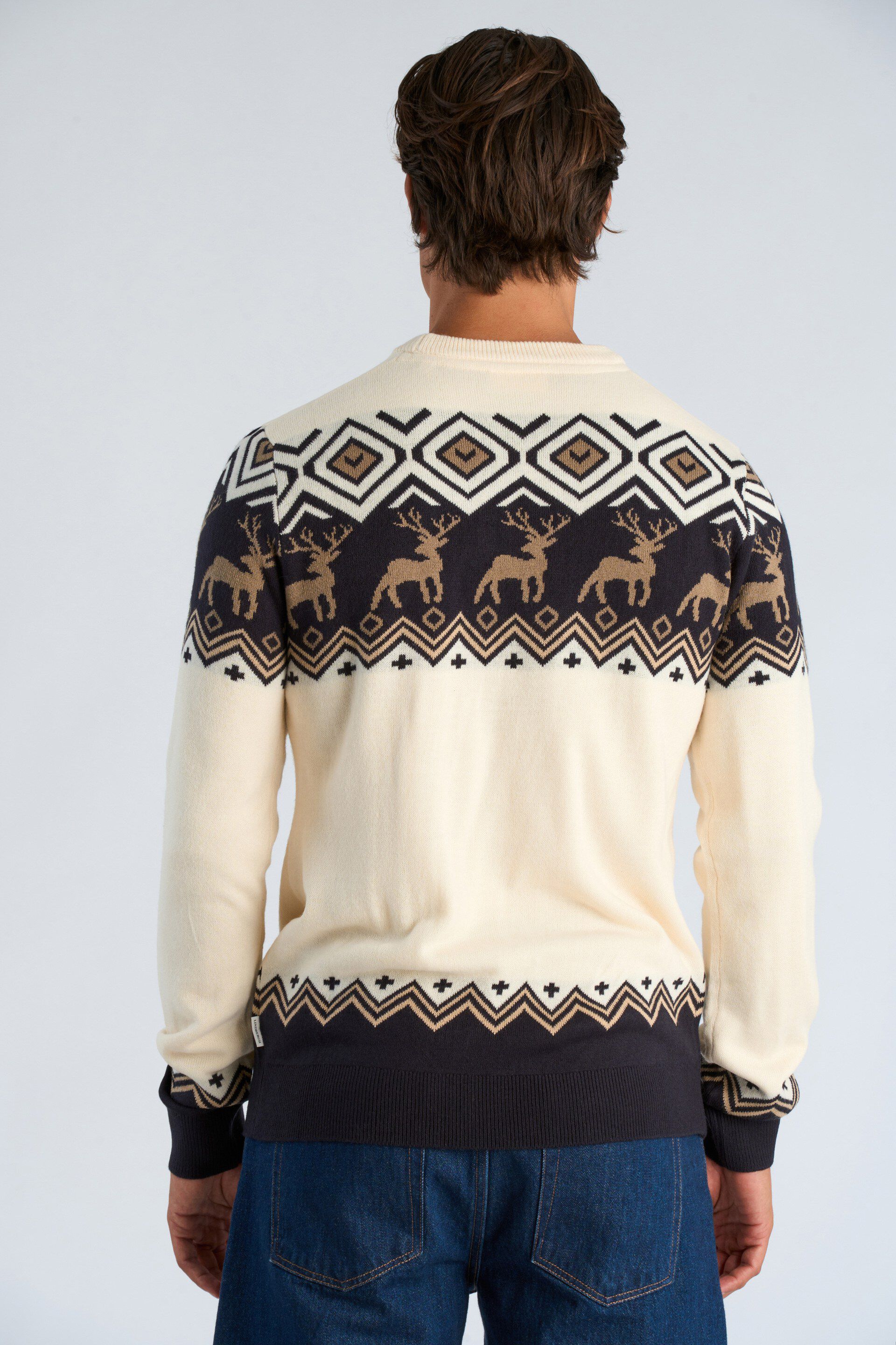 Christmas jacquard sweater