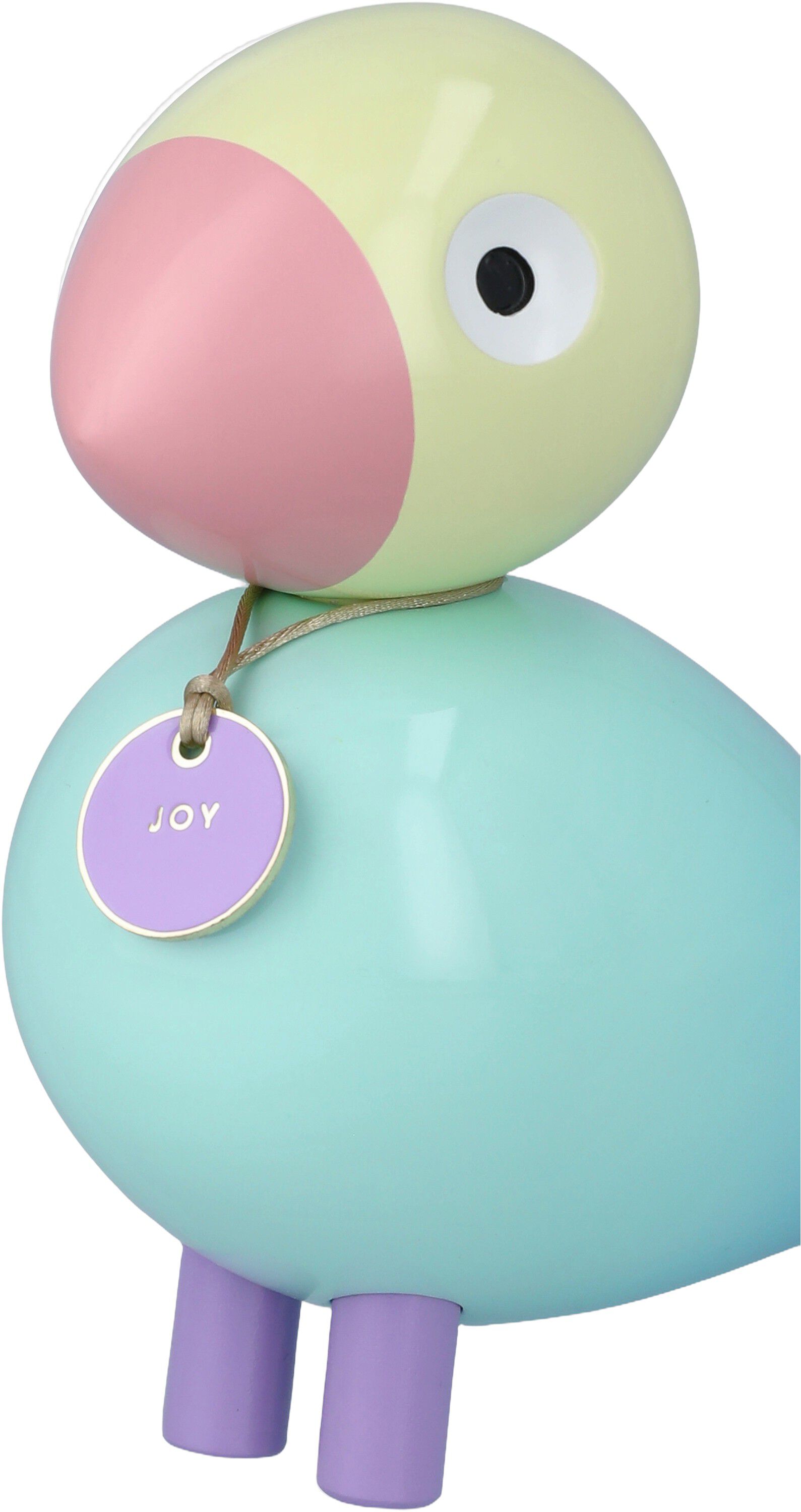 Story Bird Gl&aelig;de H15. 5 cm aqua