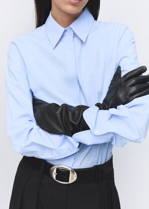 Slim-fit poplin shirt