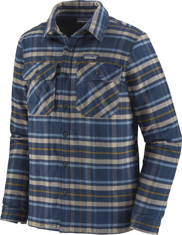 PAT M L/S Ins. Fjord Flannel, New Navy
