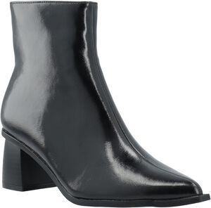 BIALEONORA Short Zip Boot Faux Leather