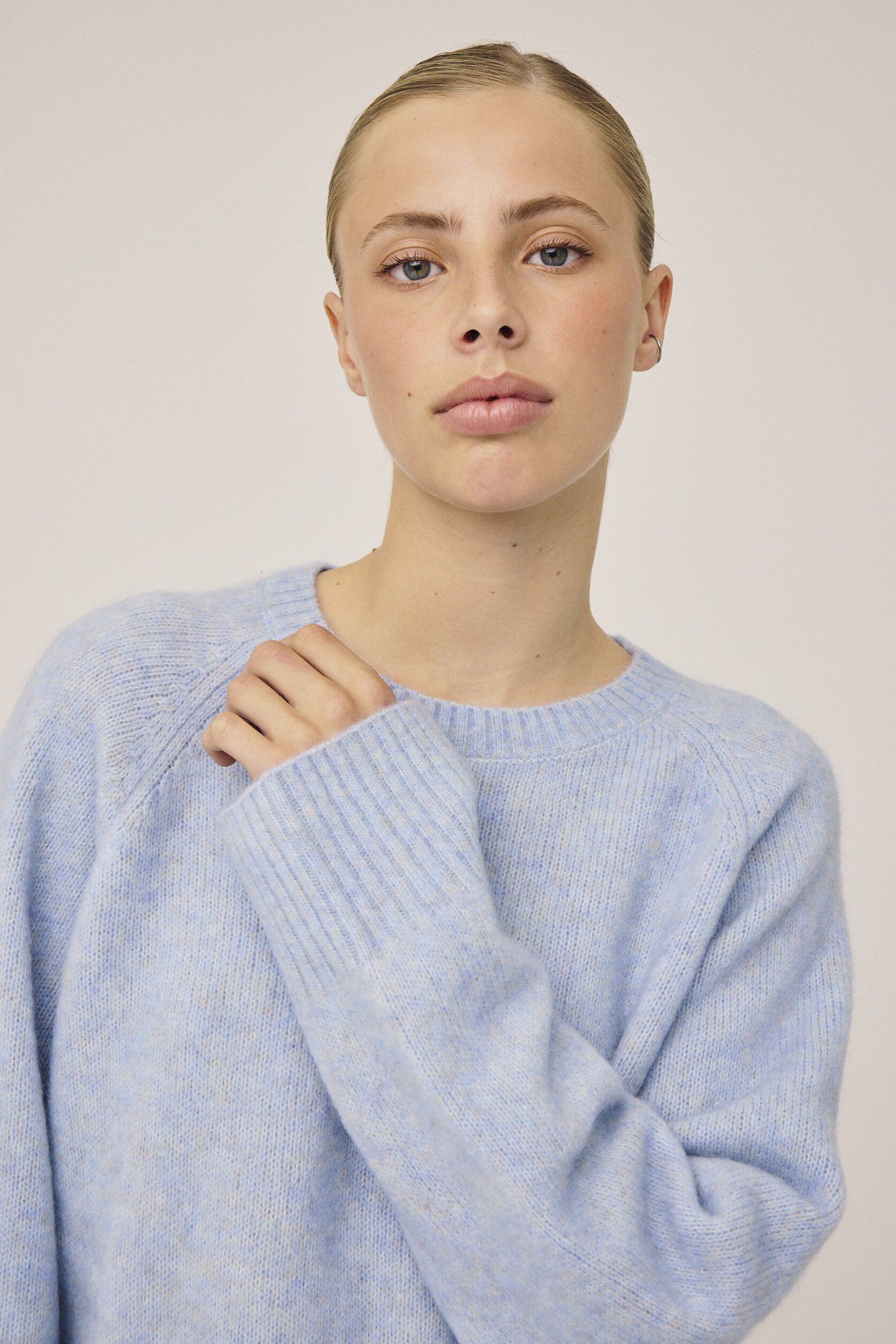 Mai 1 Striksweater - Mohairmix - RWS