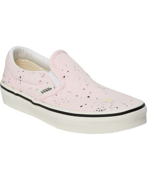Classic Slip-On PAINT SPLATTER PINK