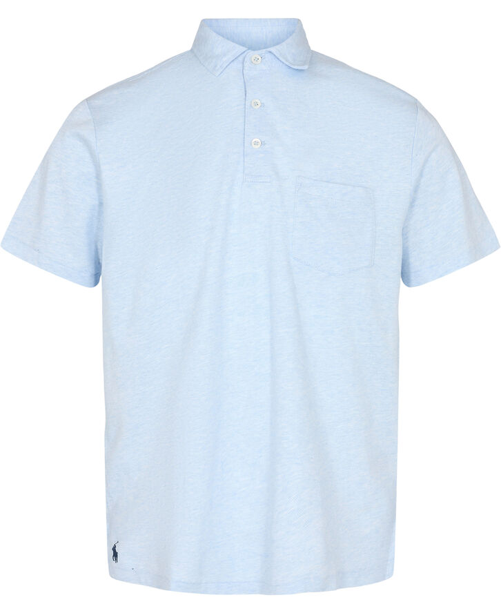Custom Slim Fit Cotton-Linen Polo Shirt