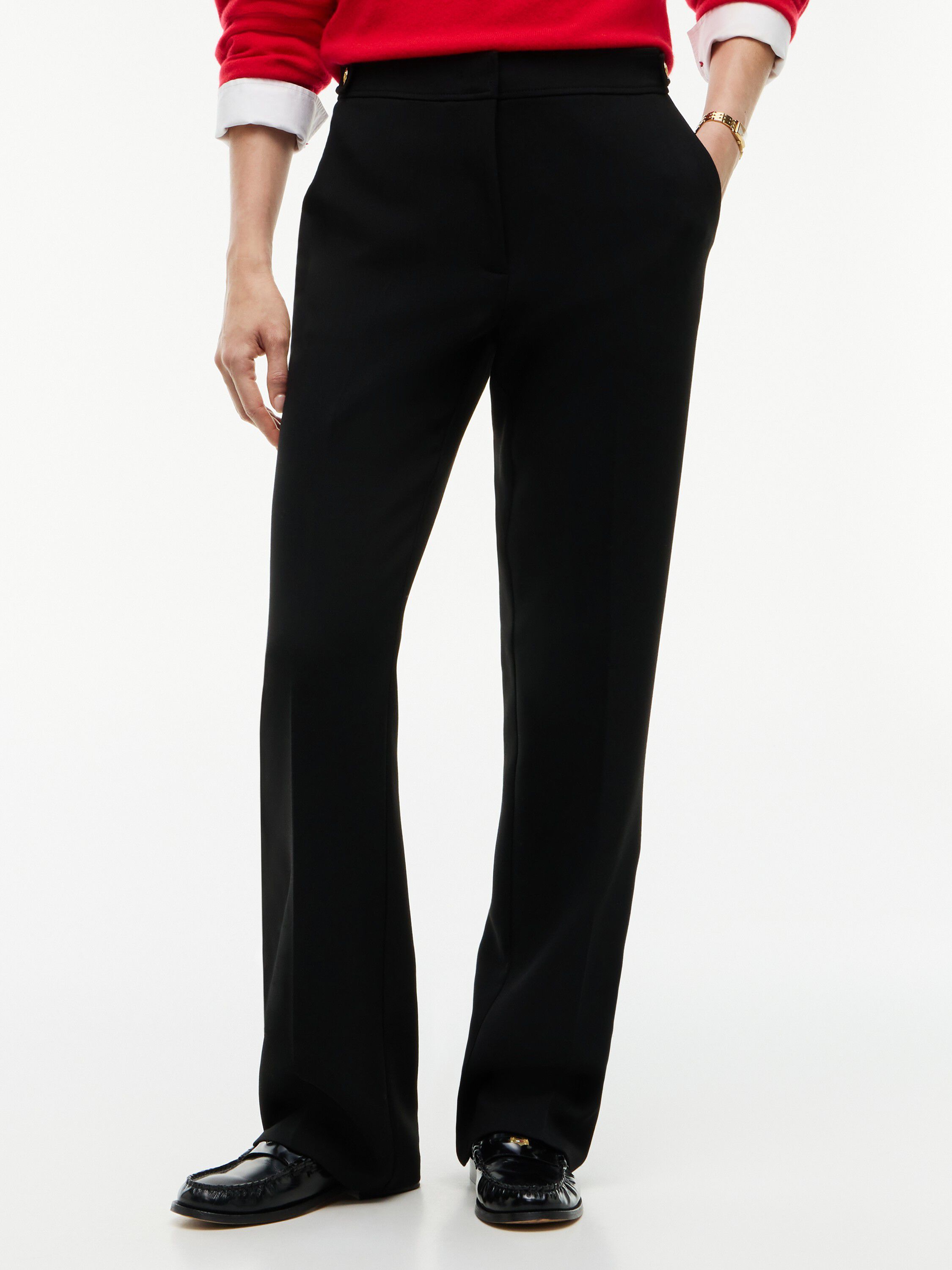 PUNTO GOLD BUTTON SLIM BOOTCUT