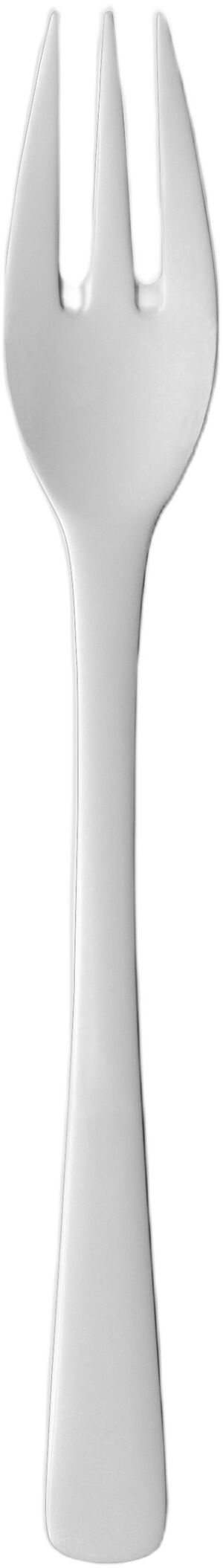 Kagegaffel Steel Line 16 cm Blankt stål