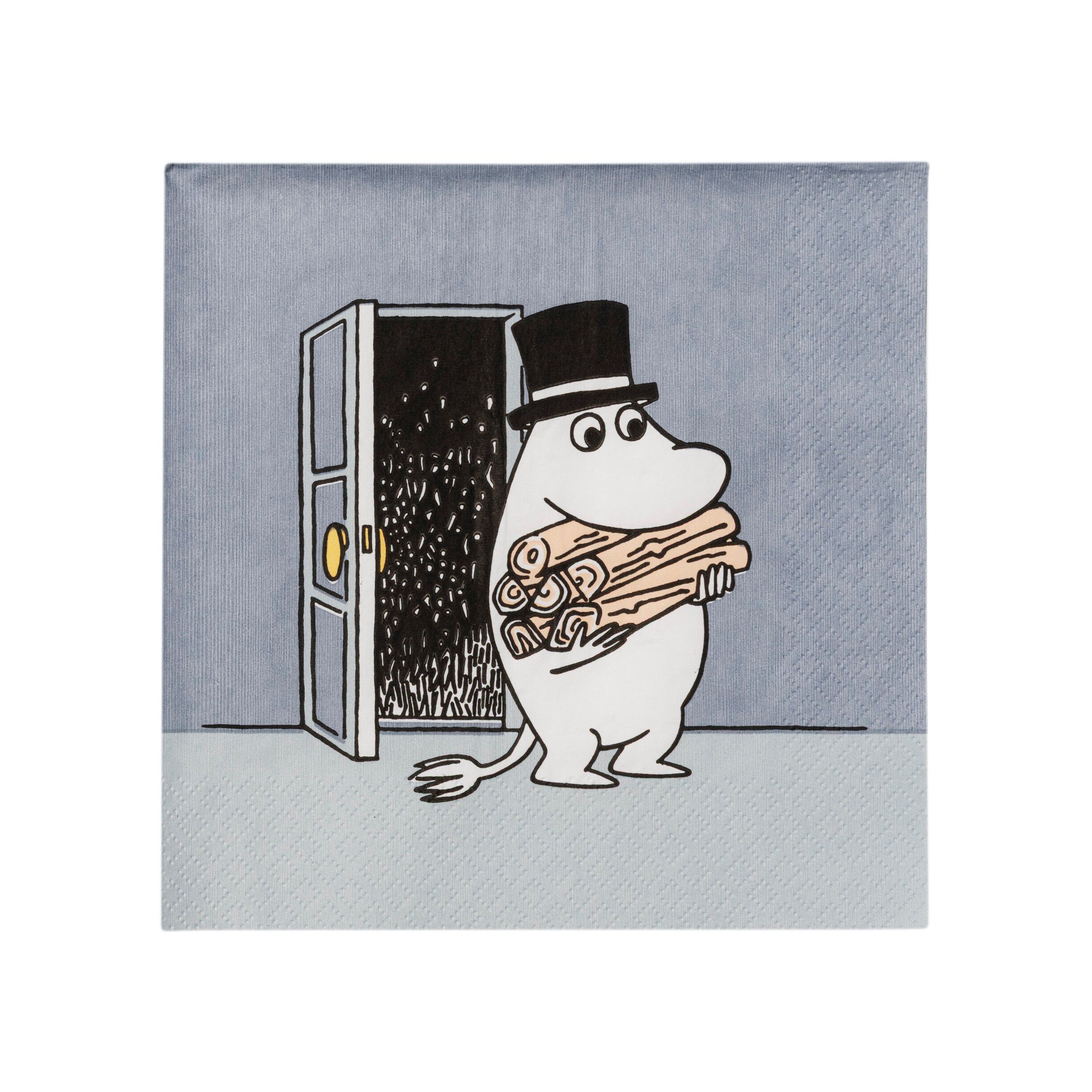 Moomin paper napkin 33cm Moominpappa