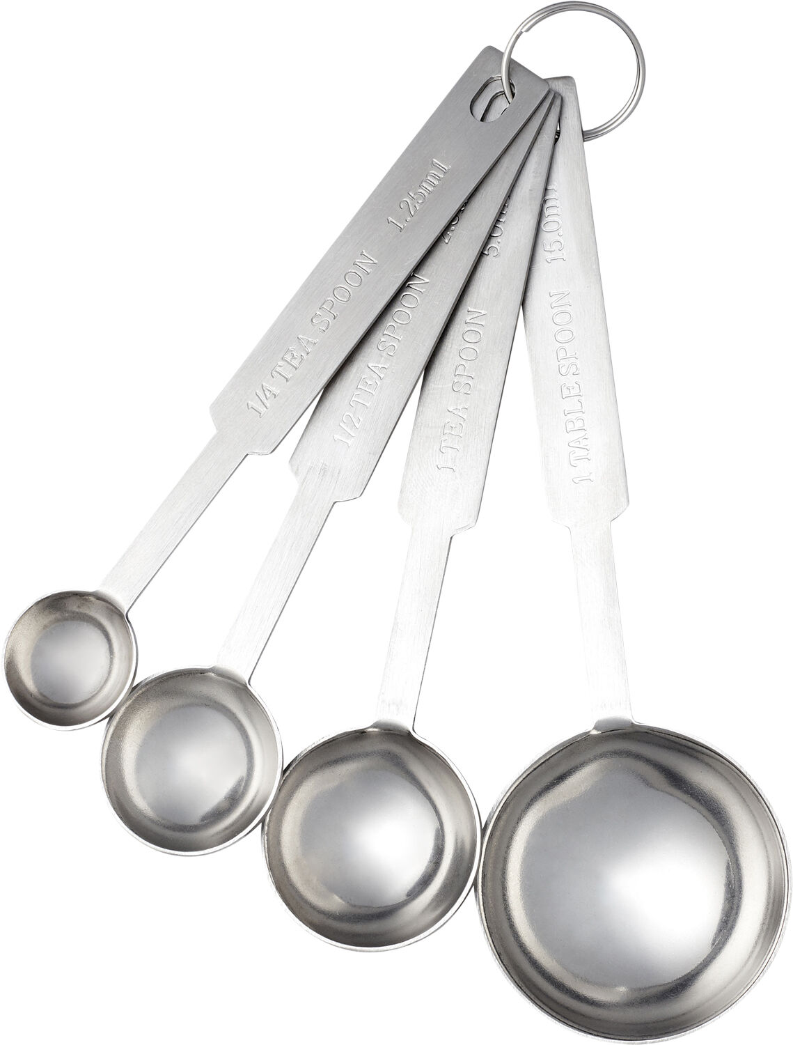 M&aring;leskes&aelig;t 4 stk. St&aring;l