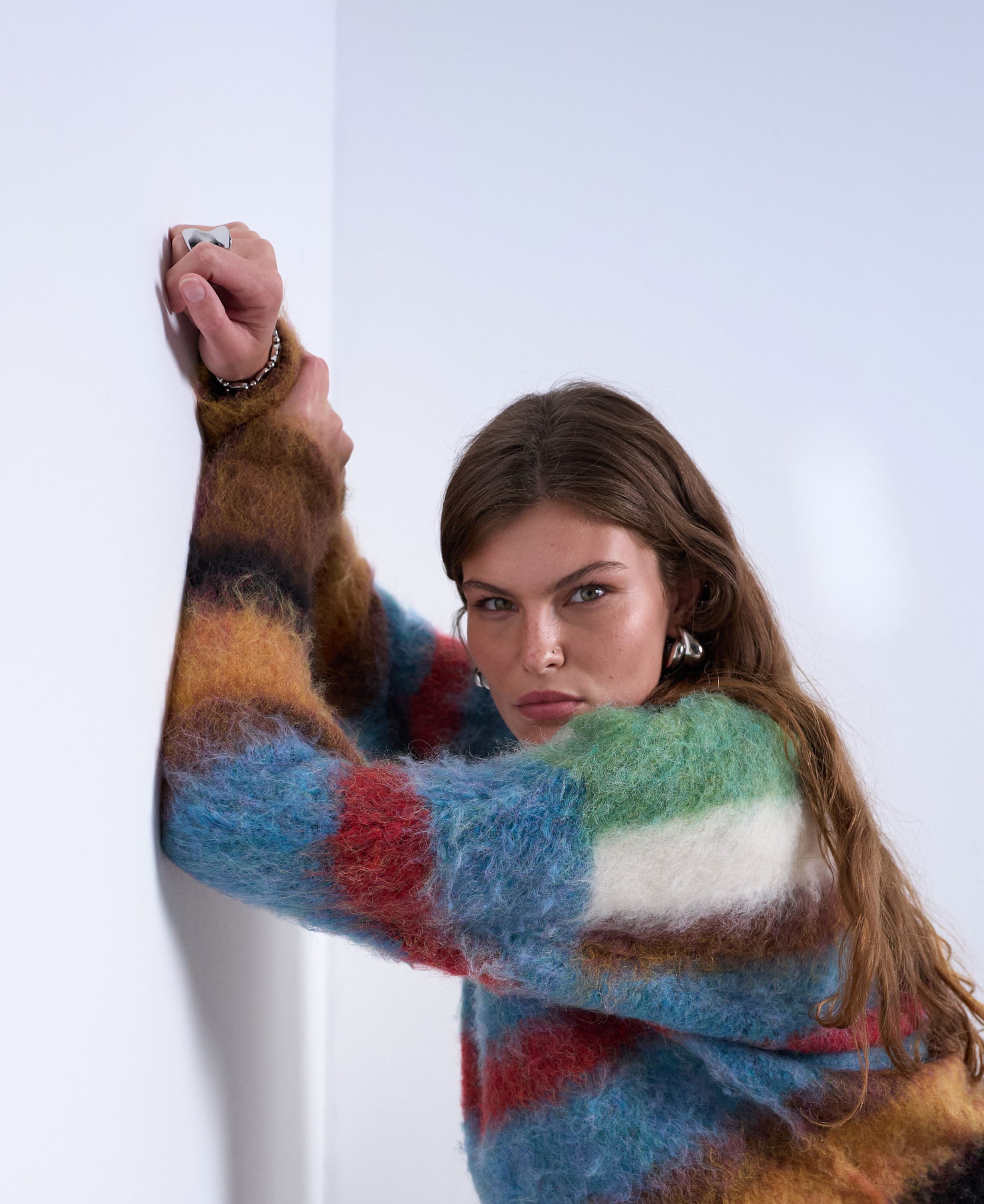 TSKELLY LS FLUFFY PULLOVER