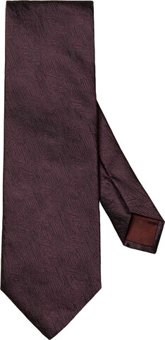 Purple Herringbone Evening Silk Tie