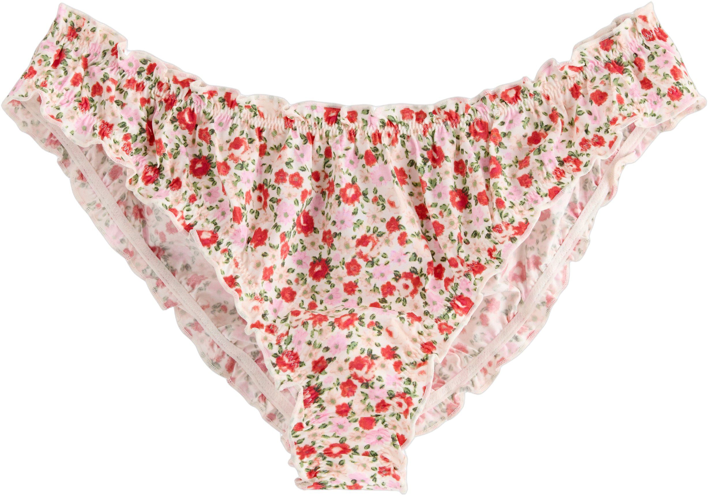 Truse med lav midje og b&oslash;lgete, ela