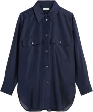 Blouse, long oversized shape, kent