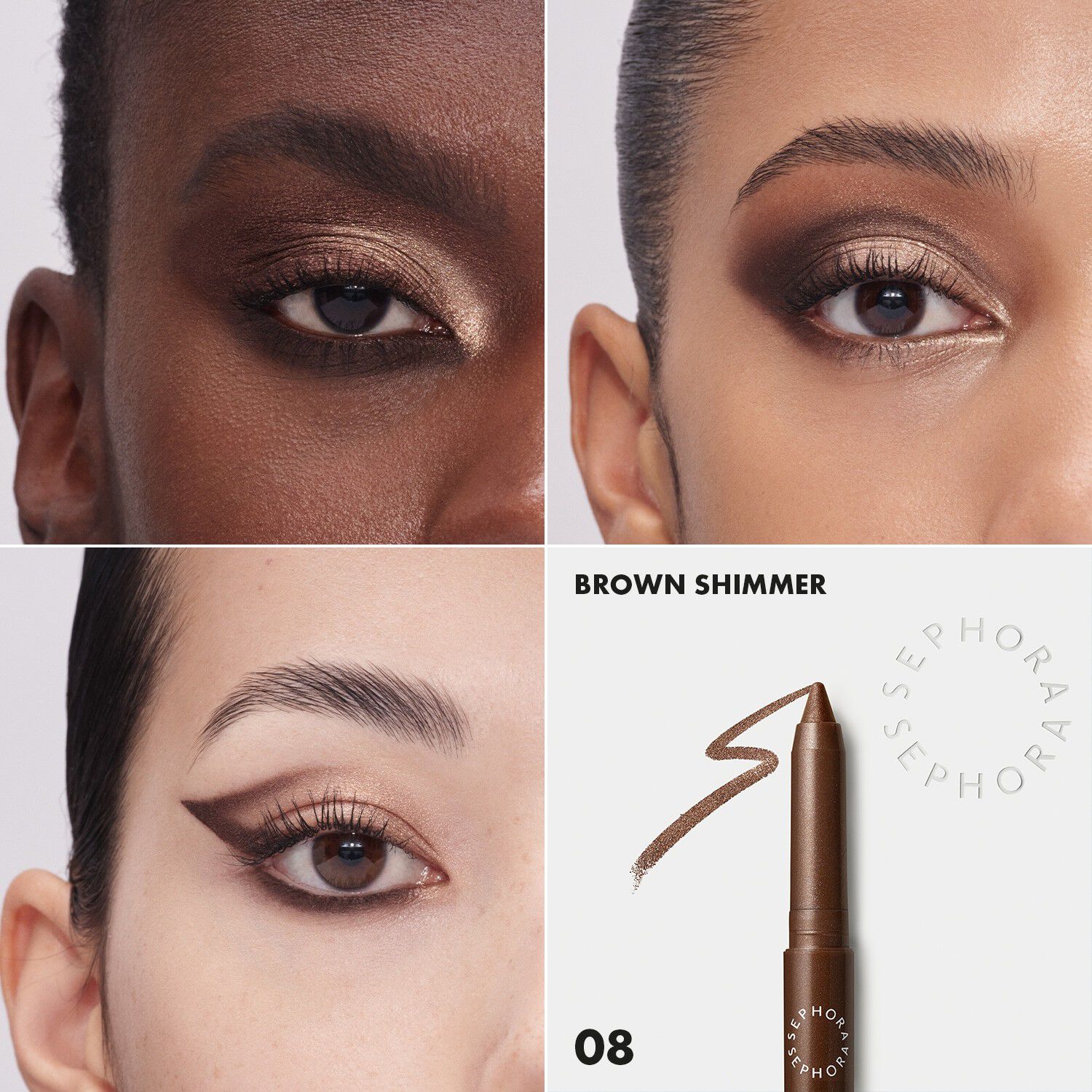Eyeshadow Stick & Liner Trio - &Oslash;jenskygge i stiftformat