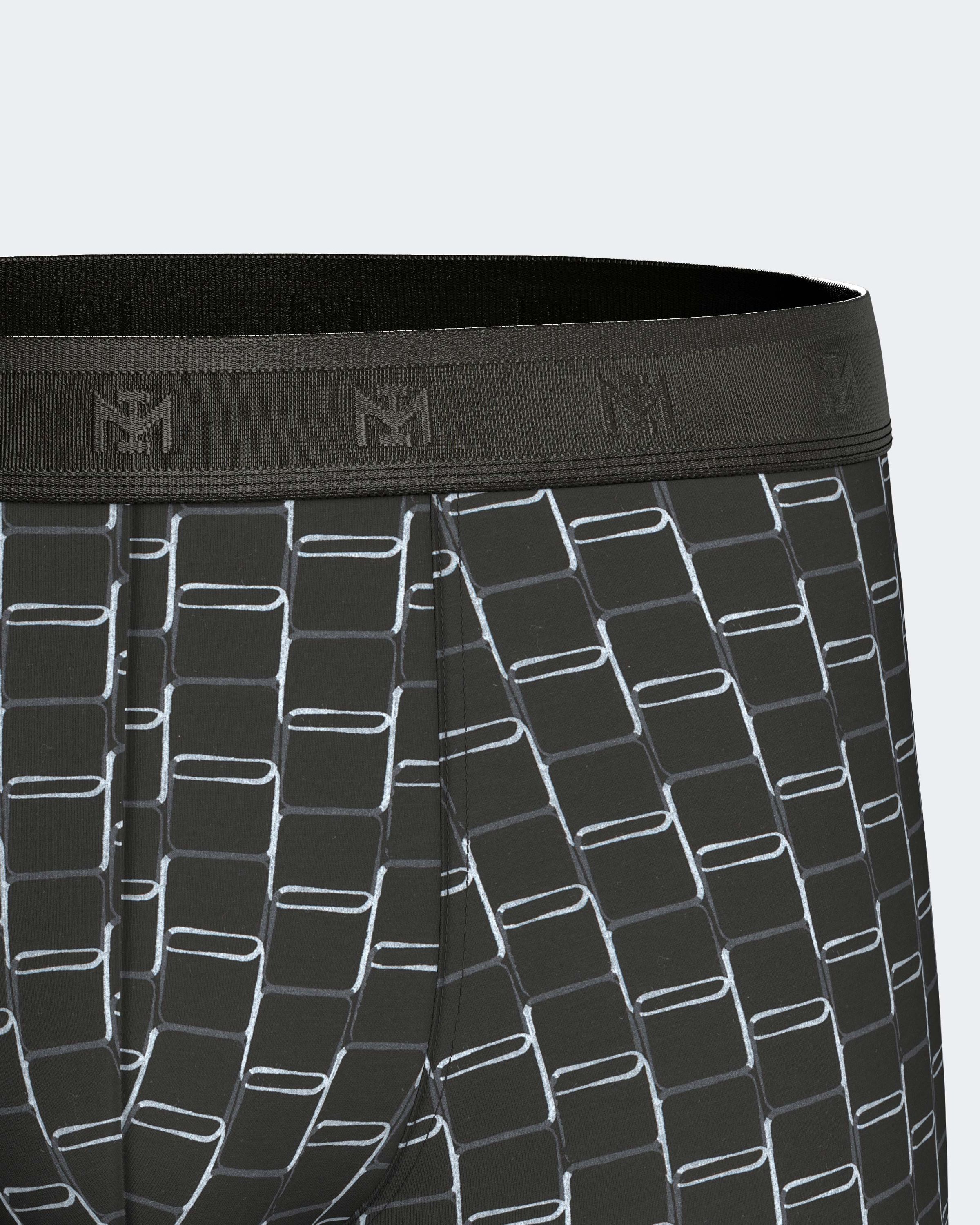 Pack of 2 men's boxers in Cotton Modal