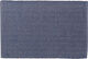 Herringbone Dækkeserviet 43x30 cm blå 82% bomuld recycled, 1