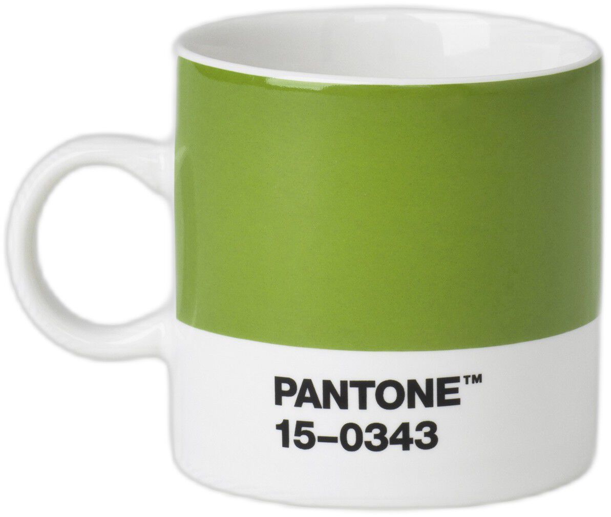 Pantone ESPRESSO CUP Greenery 15-0343