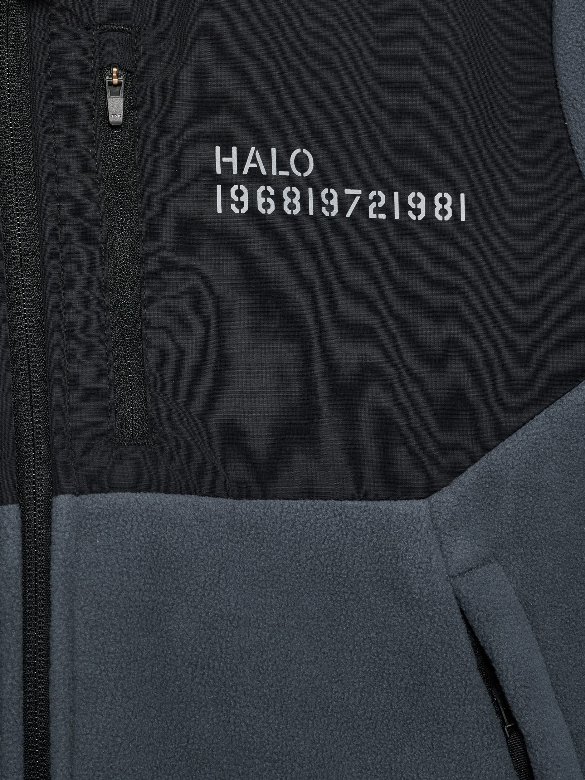 Halo Blocked Zip Fleece